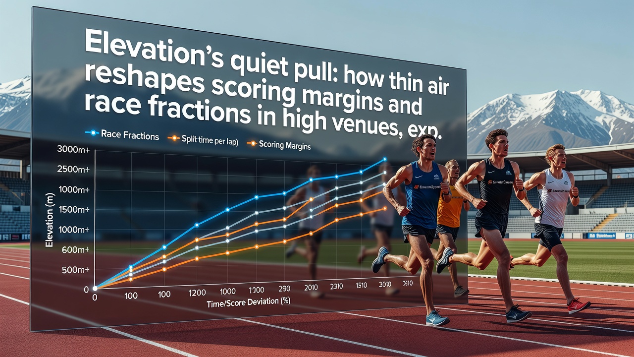 Comparison chart of bookmaker odds variations for high altitude sports events