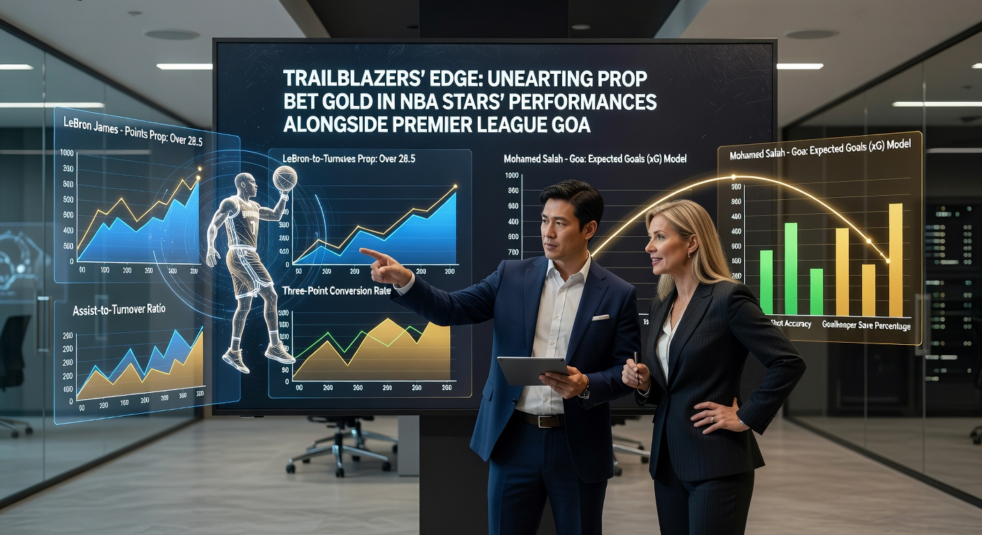 Premier League goal scorer netting a strike with NBA prop bet odds overlay and cash-out button graphic