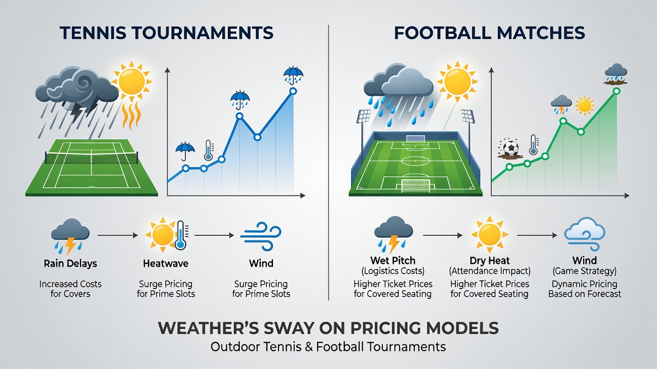 Comparison of regional operator reward programs for tennis and football betting influenced by weather